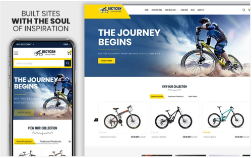 Bicycon - The Cycle & Bicycle Responsive Shopify Theme