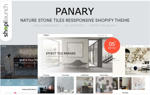 Panary - Nature Stone Tiles Ressponsive Shopify Theme