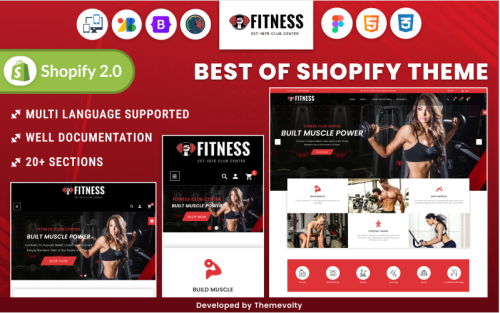 Fitness Mega Gym–Sports Extreme–Nutrition Super Shopify Store