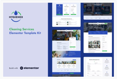 Hygienex - Cleaning Services Elementor Template Kit