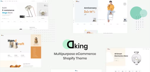 Dking – Multipurpose eCommerce Shopify Theme