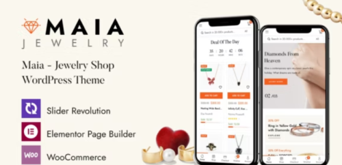 Maia – Jewelry Shop WordPress Theme