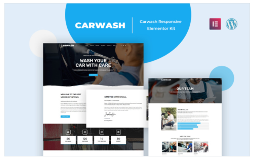 CarWash - Auto Elementor Kit