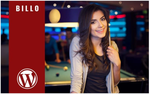 Billo Billiard And Snooker WordPress Theme