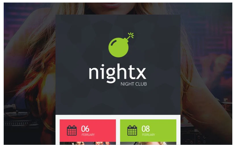Night Club Responsive Newsletter Template
