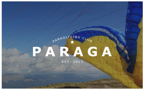 Paragliding Responsive Newsletter Template