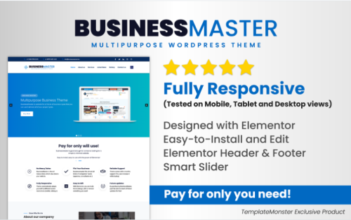 Business Master - Multipurpose Business Wordpress Theme