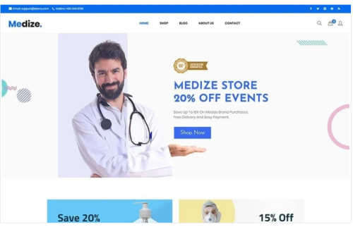 Medize - Medical & Health WooCommerce Theme