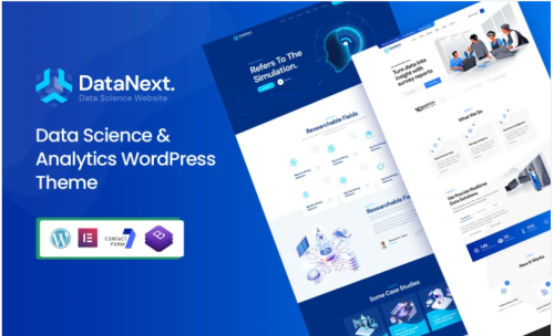 Datanext - Data Science & Analytics WordPress Theme