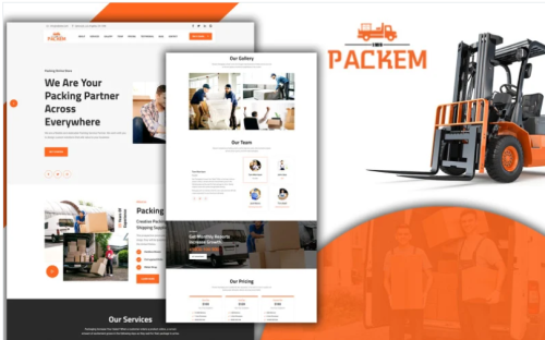 Jumboo-Packem Moving Company & Shipping WordPress Theme