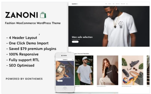Zanoni - Fashion WooCommerce WordPress Theme