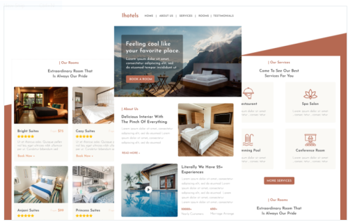 IHotels – Multipurpose Hotels Responsive Email Newsletter Template