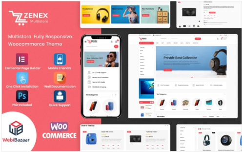 Zenex - Multipurpose eCommerce WooCommerce Theme