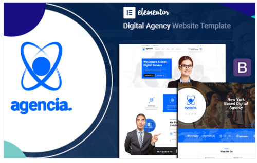 Agencia Multipurpose E-commerce Elementor WordPress Theme