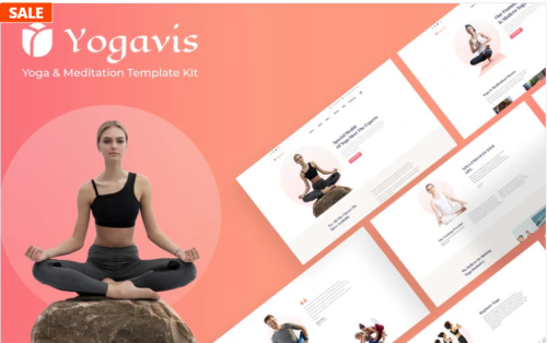 Yogavis Elementor Template kit