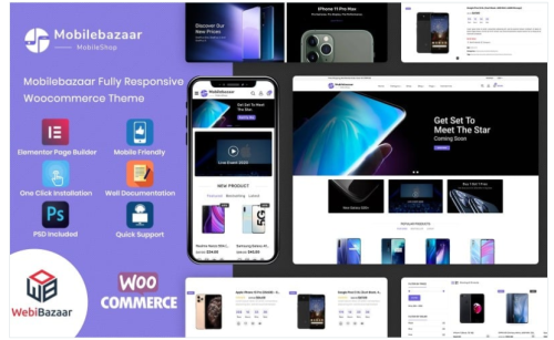 MobileBazaar - Multipurpose Mobile Store WooCommerce Theme