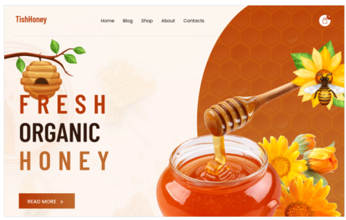 TishHoney - Honey Store WordPress Theme