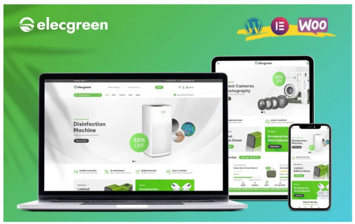 Elecgreen - Electronic Multipurpose WooCommerce Theme