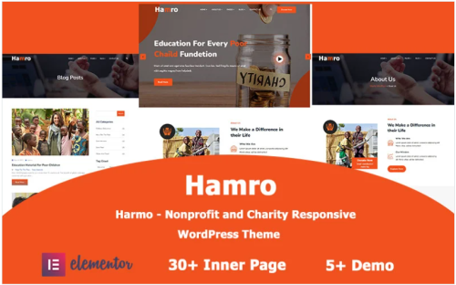 Harmo - Churches and Charity WordPress Theme