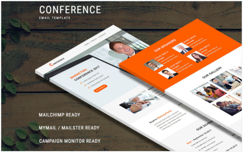 Conference - Responsive Newsletter Template
