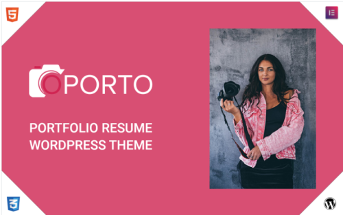 oPorto - Responsive Personal Portfolio Resume WordPress Theme