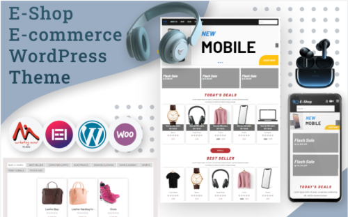 E-Shop E-commerce WordPress Theme