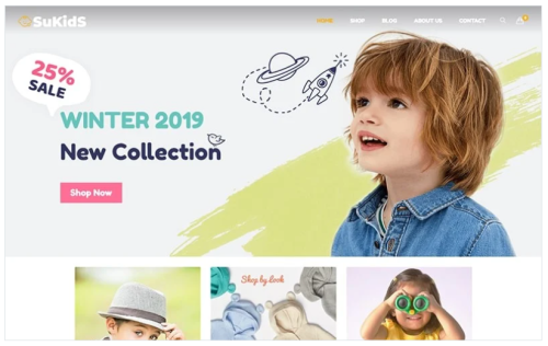 Sukids - Baby Shop & Kids Store WordPress . WooCommerce Theme