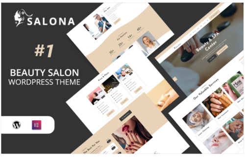 Salona - Nail spa, Massage spa and Salon WordPress Theme