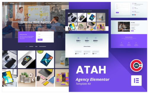 Atah - Agency Template - Elementor Kit