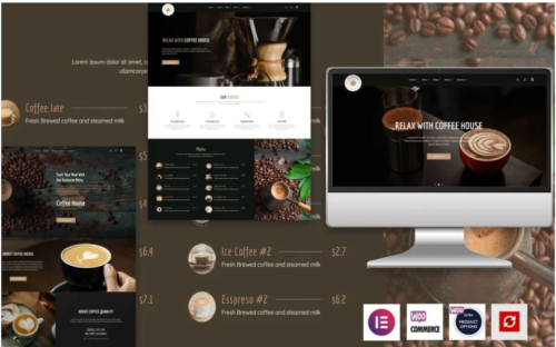 Coffee House - The Elementor Coffee WordPress Theme