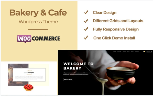 The Bakery WooCommerce Theme