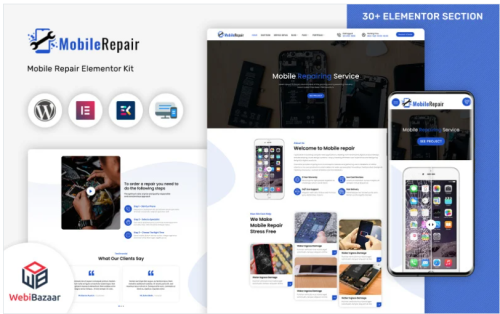 MobileRepair - Mobile Repair & Computer Services WordPress Template