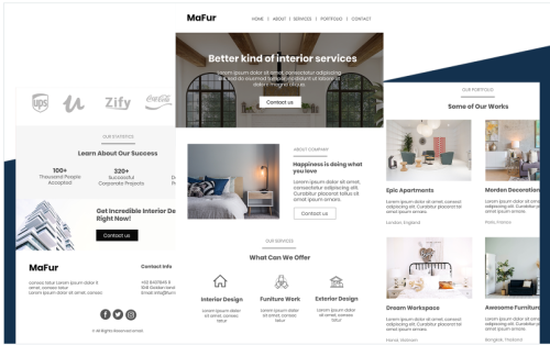 Mafur - Multipurpose Furniture Email Newsletter Template