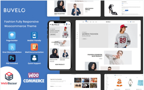 Buvelo - Multipurpose Fashion Store WooCommerce Theme