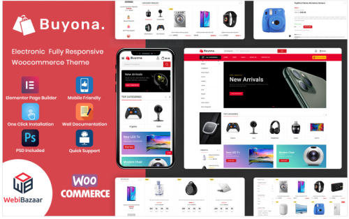 Buyona - Multipurpose Electronic WooCommerce Theme