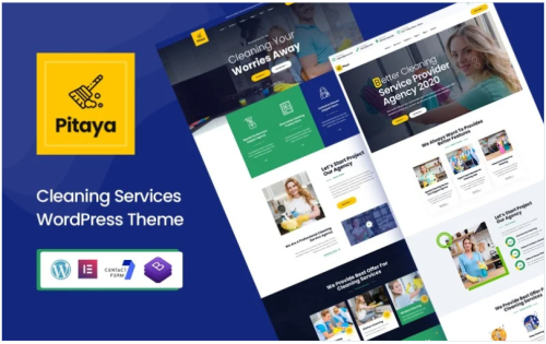 Pitaya - Cleaning Services WordPress Theme