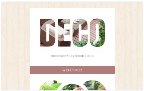 Exterior Design Responsive Newsletter Template