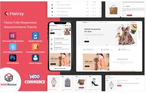 Flairzy - Online Fashion Store WooCommerce Theme