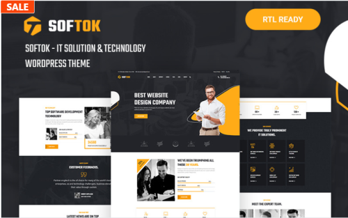 Softok - Technology and IT Solution WordPress Theme