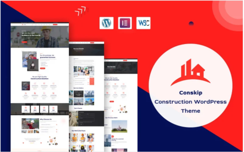 Conskip - Construction And Renovation WordPress Theme