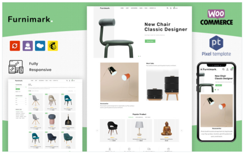 Furnimark - Modern Furniture WordPress WooCommerce Store