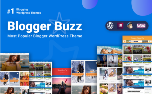 Blogger Buzz Free - Magazine and WordPress Template
