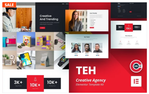TEH - Creative Agency Elementor Kit