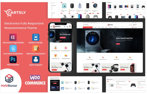 Cartsly - Electronics Multipurpose E-commerce WooCommerce Theme