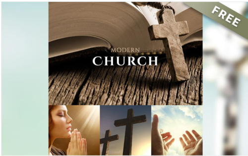 ModernChurch - Free Church Newsletter Template
