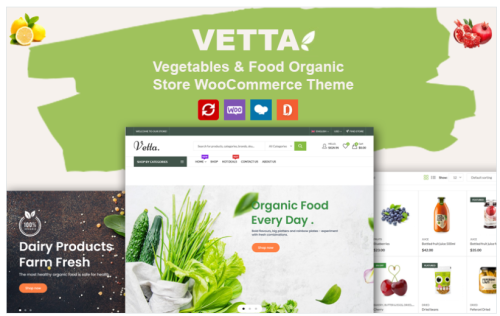 Vetta - Vegetables, Food & Organic WooCommerce Theme
