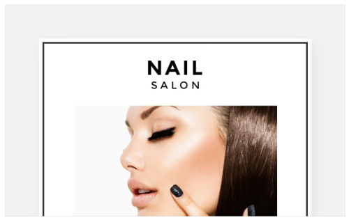Nail Salon Responsive Newsletter Template