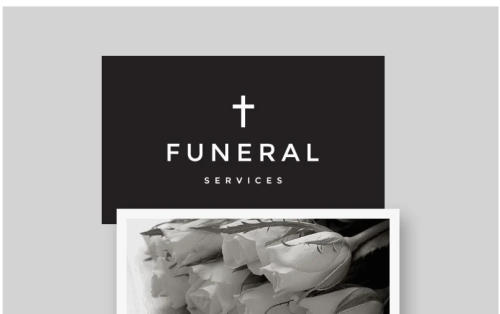 Funeral Services Responsive Newsletter Template