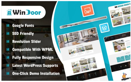Windoor - Windows and Door Installation WordPress Theme