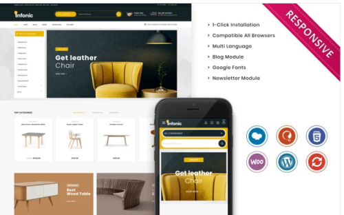 Infonic - The Mega Furniture WooCommerce Responsive Store